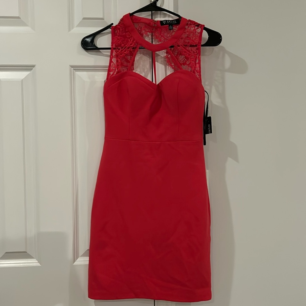 NWT Guess Lace A-Line Dress